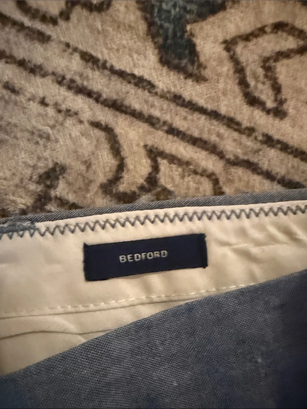 J. Crew Men's Blue and Khaki Chinos - Slim Casual Trousers